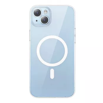 Etui Baseus Crystal Series Magnetic na iPhone 14 Plus + szkło hartowane