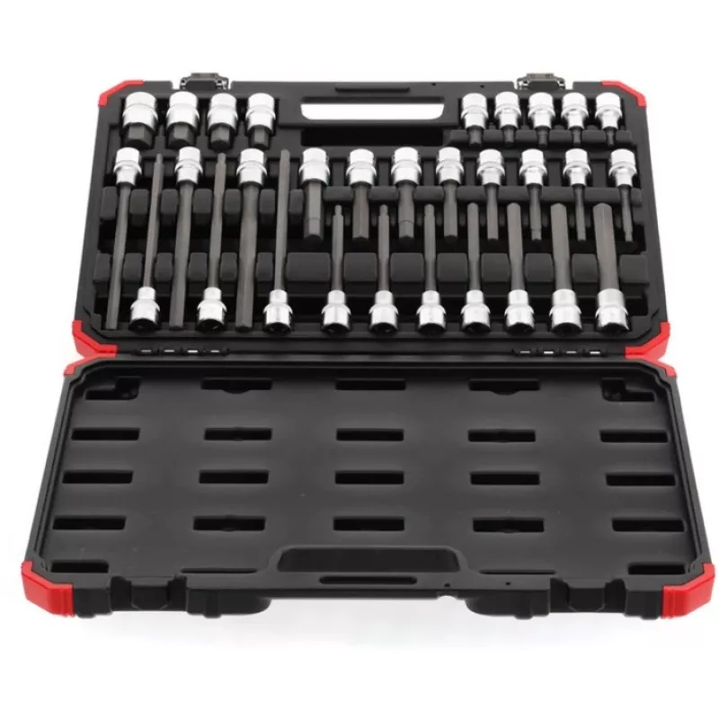 Zestaw nasadek Gedore R68003030 — 1/2 inch, 30-częściowy zestaw nasadek do bitów i akcesoriów
