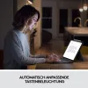 Etui z klawiaturą Combo Touch US iPad Pro 11 1,2,3 Gen szary