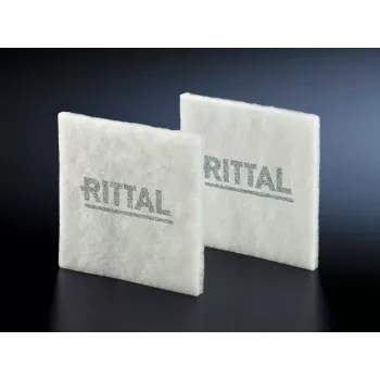 Filtr przeciwkurzowy Rittal SK 3321.700, biały, 89×89×10 mm, opakowanie 5 szt.