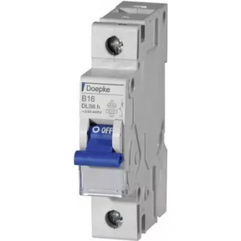DOEPKE Circuit Breaker B25A DLS-6H-B25-1-6-KA 6kA 1-pin 230V B Curve DLS-6H-B25-1-6-KA (09914025)