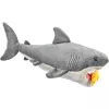 Pluszowa zabawka Schmidt Spiele The biały Shark pluszowa figura, model 42841, wypchane zwierzę