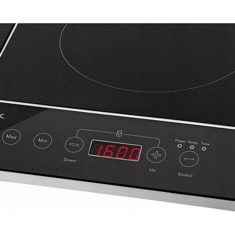 Płyta indukcyjna PROFI COOK PC-DKI 1067, 3500W, 2 strefy grzewcze, czarna