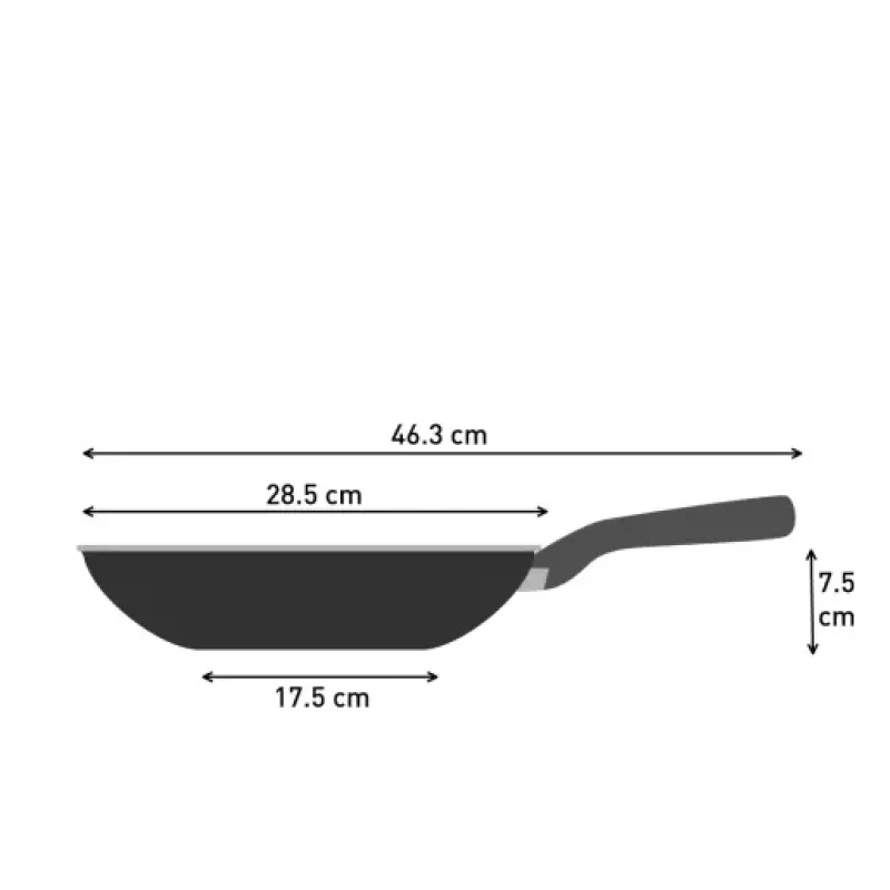 Patelnia Wok Tefal So Light 28 cm — indukcja, powłoka nieprzywierająca, lekka