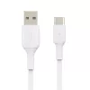 Kabel USB Belkin CAB001BT3MWH 3 m USB A USB C Biały