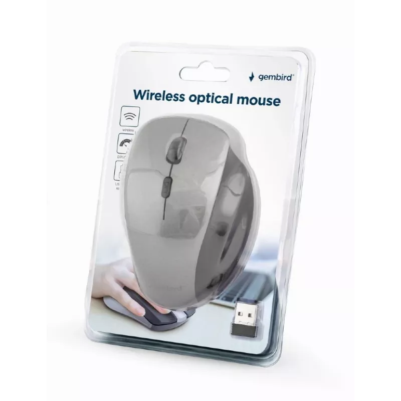 Mysz optyczna Gembird MUSW-6B-02-BG USB