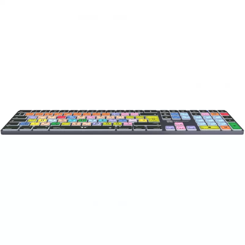 klawiatura LogicKeyboard Apple Logic Pro X2 Titan DE Mac — LKB-LOGXP2-TM-DE, układ niemiecki