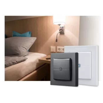 eQ-3 AG Homematic IP HmIP-WRC2-A-2, bezprzewodowy, RF Wireless, antracyt, ściana, 868-868.6 / 869.4-869.65 MHz, przyciski