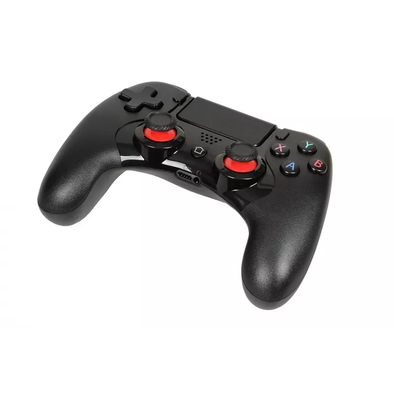 IBox IGP4 Gamepad Bluetooth Czarny Perfekcyjny do Gier Analogowo/Cyfrowy Android, PC, PlayStation 4, iOS