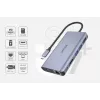 Hub UNITEK uHUB S7 USB 3.2 Gen 1 Type-C szary