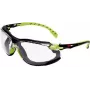 Okulary ochronne 3M Solus 1000-Set EN 166, EN 170, EN 172, zauszniki zielone, soczewki przezroczyste PC 3M (S2SGAFKT)