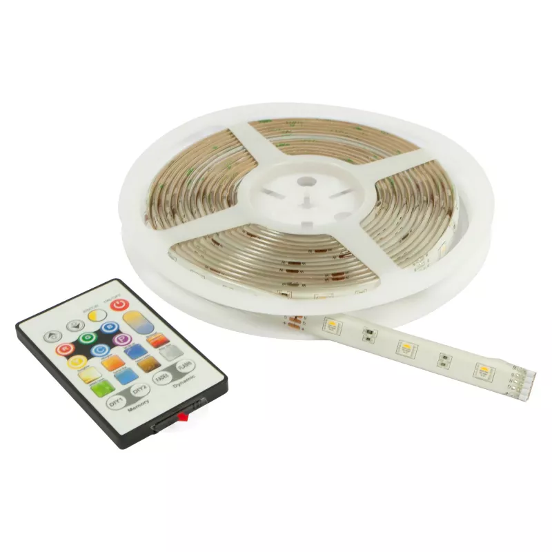 Synergy 21 LED Flex Strip 5050 - 30 RGB-W DC12V kompletny zestaw V2