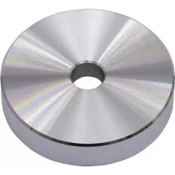 Omnitronic Puck Pojedyncze Złącze — aluminium srebrne, jednokanałowe złącze audio