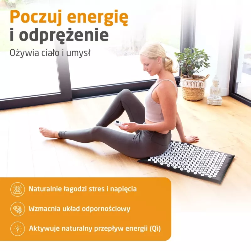 Mata do akupresury Medisana MM 100 z funkcją ogrzewania