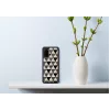 Etui ochronne iKins do Samsung Galaxy S20 — tekstura piramidy, czarne