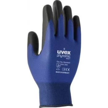 Uvex 60060 antracytowy - niebieski elastan - poliamid (6006011)
