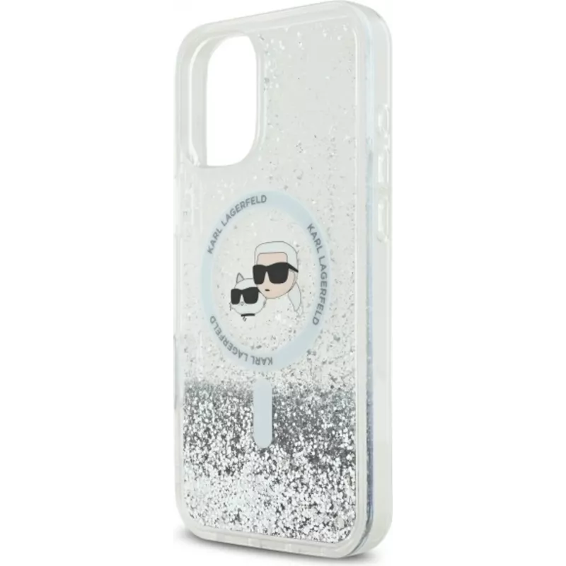 Karl Lagerfeld | KLHMP16MLGKCSGH | tylna obudowa | iPhone 16 Plus | Apple | TPU/PC | przezroczysta