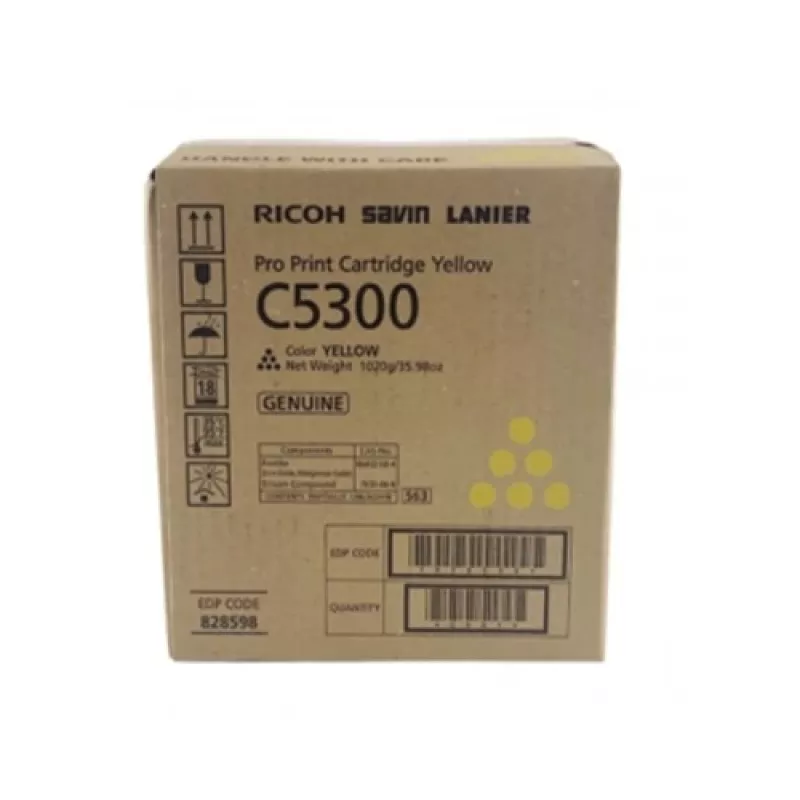 Ricoh C5300 (828602) kaseta z tonerem, żółty