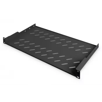 Półka Digitus DN-19 TRAY-1-SW do stałego montażu w szafach 19-calowych