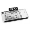 Karta graficzna Alphacool Core RX 9070 XT Taichi Transparent Chrome z backplate'em
