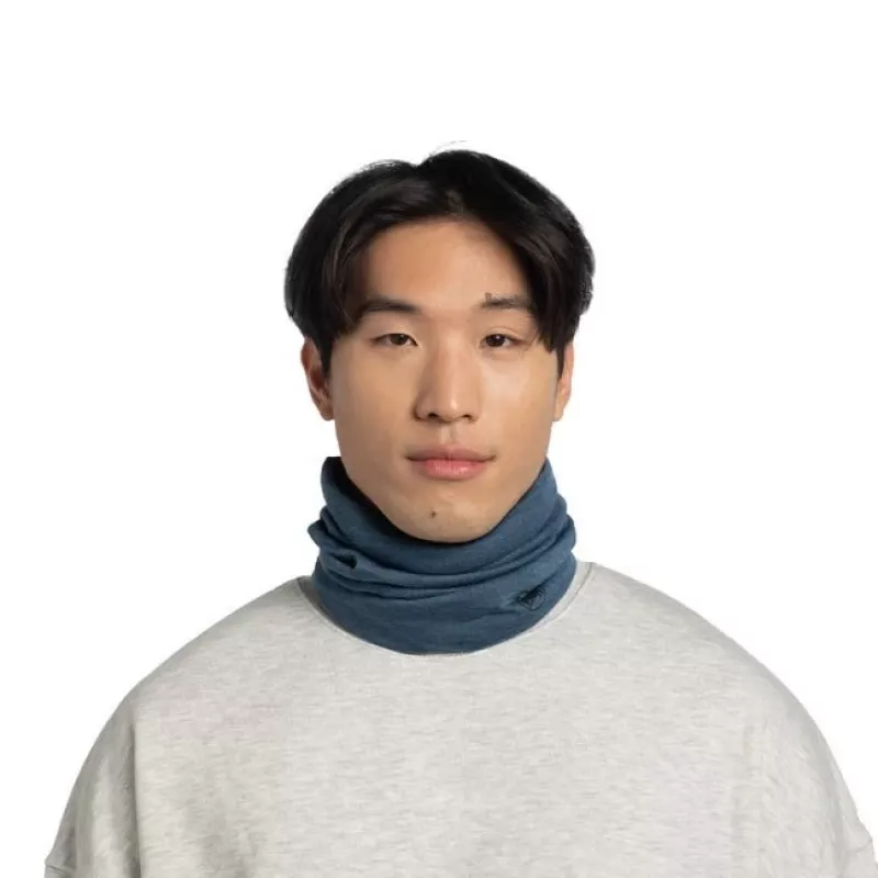 Buff Merino Midweight Multifunctional Sling Niebieski