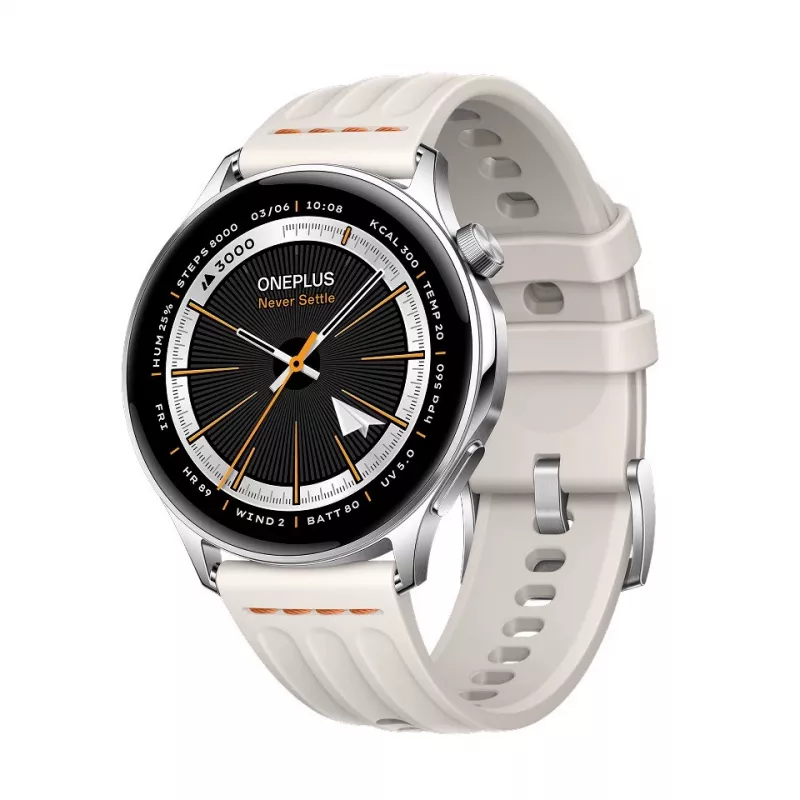 OnePlus Watch Lite - smartwatch, srebrny