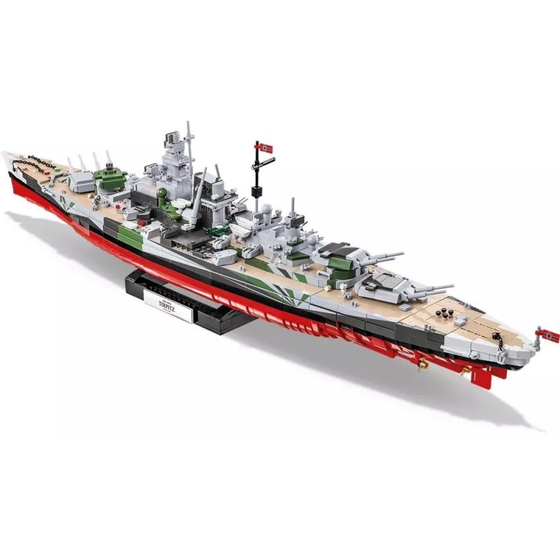 Model okrętu wojennego COBI COBI-4839 Zestaw do składania 1:300 Długość 870 mm Wysokość 215 mm