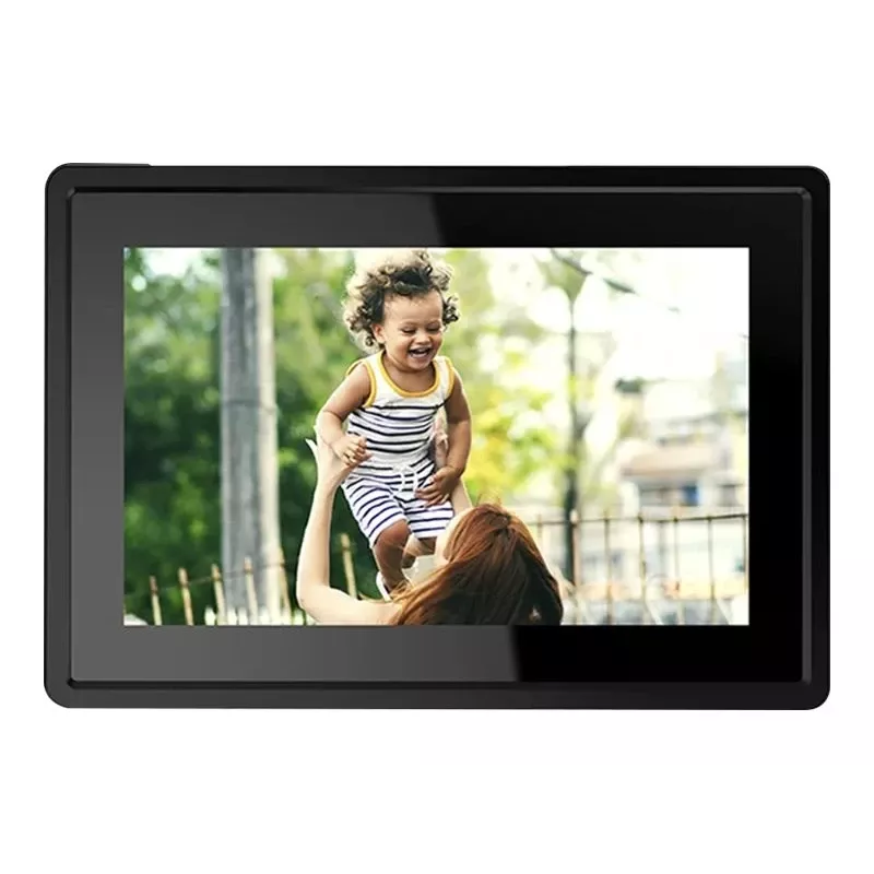Cyfrowa ramka do zdjęć Denver PFF-1021BLACK Czarna 25,6 cm (10,1 cala) Ekran dotykowy Wi-Fi