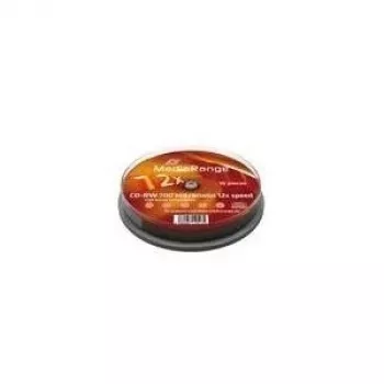 MediaRange - 10 x CD-RW - 700MB (80 min) 12x - Wrzeciono (MR235)