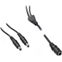 VOLTCRAFT Kabel połączeniowy niskonapięciowy Wtyk niskonapięciowy - Gniazdo niskonapięciowe 5.5 mm 2.5 mm 1.10 m 1 szt. (072958C)