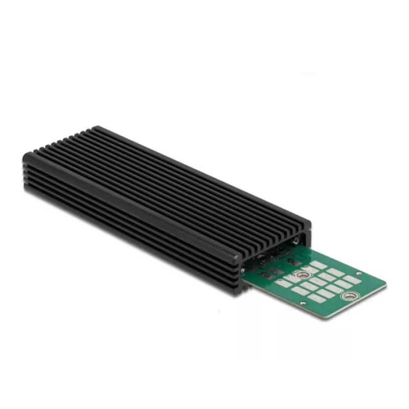 Obudowa SSD DeLOCK Zewnętrzna obudowa combo USB Type-C na dysk SSD M.2 NVMe PCIe lub SATA