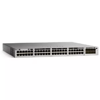 Catalyst 9300 48-portów (12 mGig, 36 2,5 Gbps) Network Essentials, 1 zasilacz