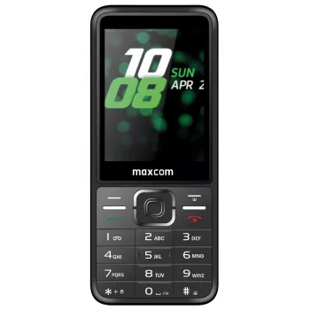 MAXCOM MM 244 Classic Telefon Komórkowy Czarny