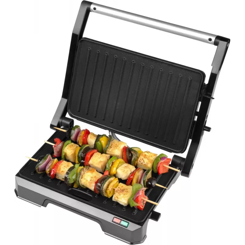 Elektryczny grill zdrowotny 2-w-1 Progress EK5854PVDE z nieprzywierającymi płytami i regulacją temperatury