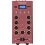 Mini mixer Omnitronic GNOME-202P, 2-kanałowy kompaktowy mikser z 3-pasmowym korektorem