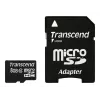 Transcend Premium - Karta pamięci flash (microSDHC/SD-Adapter w zestawie)