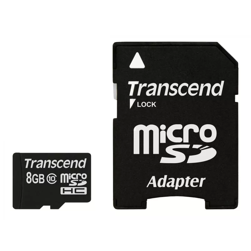 Transcend Premium - Karta pamięci flash (microSDHC/SD-Adapter w zestawie)