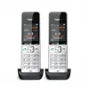 Gigaset COMFORT 500HX duo Analogowy/telefon DECT z identyfikacją rozmówcy Czarny, Srebrny