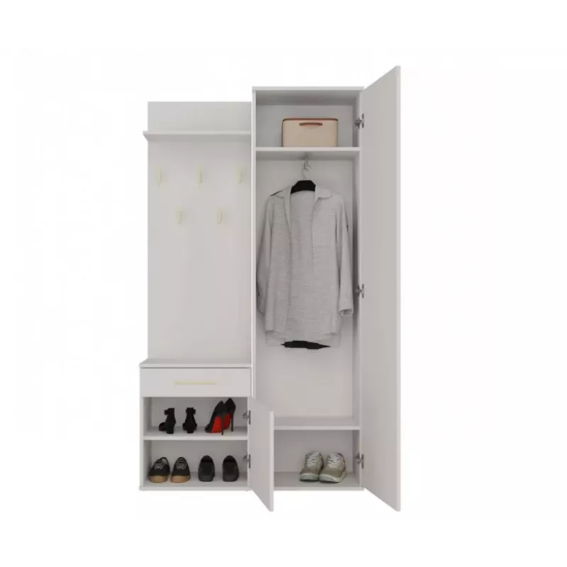 Wardrobe top e shop GARDEROBA DUO KASZMIR — modularny segment szafy