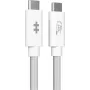 Kabel USB HyperDrive Next USB4 Gen 3x2 1,2 m biały