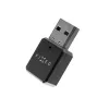 Odbiornik audio Bluetooth FIXED FIXSIG-BK — czarny, bezprzewodowy adapter do strumieniowania dźwięku z wyjściem 3,5 mm