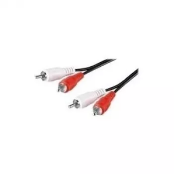 Wentronic Goobay Kabel połączeniowy RCA, 10 m - 2x wtyk RCA (Audio lewy/prawy) > 2x wtyk RCA (Audio lewy/prawy) (50031)