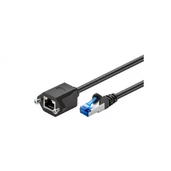 Kabel sieciowy Microconnect SFTP6A03EXT czarny 3 m Cat6a S/FTP (S-STP)