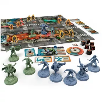 Gra planszowa Asmodee Marvel Zombies Heroes' Resistance — kooperacyjna z miniaturami crossover Zombicide