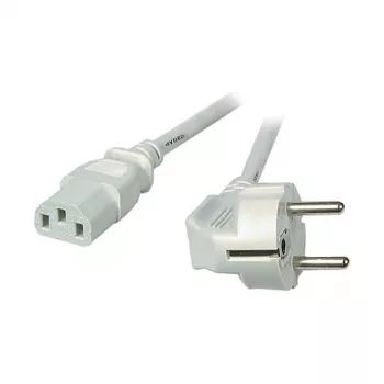 EFB-Elektronik przewód zasilający z wtyczką uziemioną 90° - C13 180°, szary, 3,0 m, 3 x 1,00 mm² Producent: EFB Elektronik (EK501.3V2)