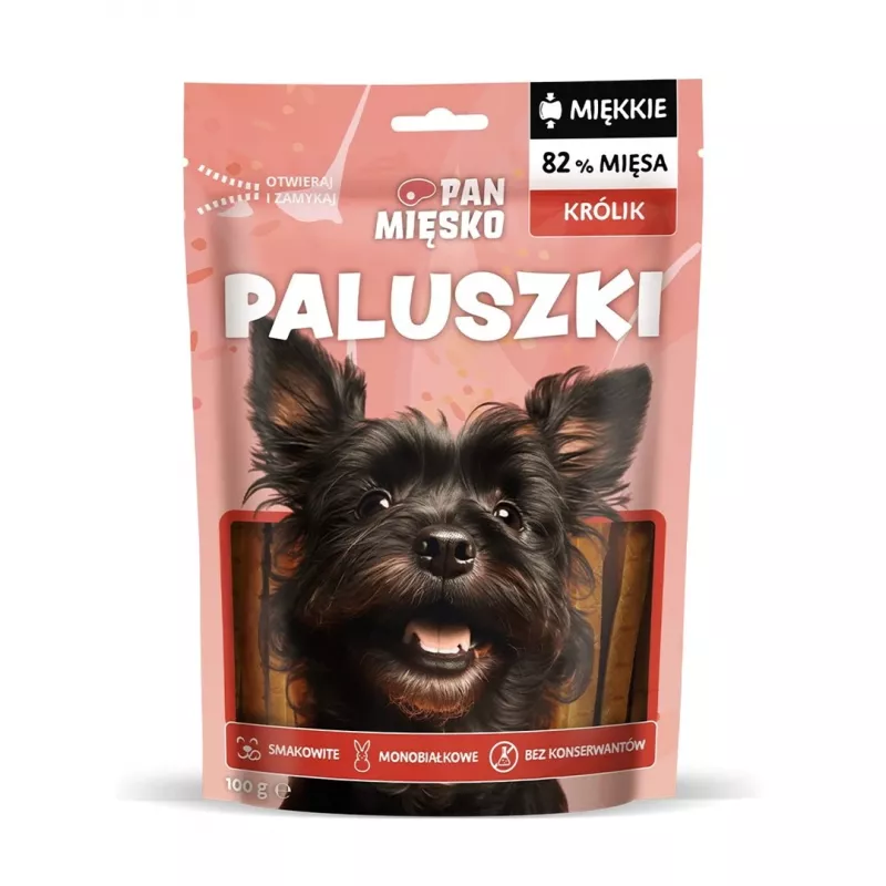 Dog treat Pan Mięsko Rabbit Sticks 100 g