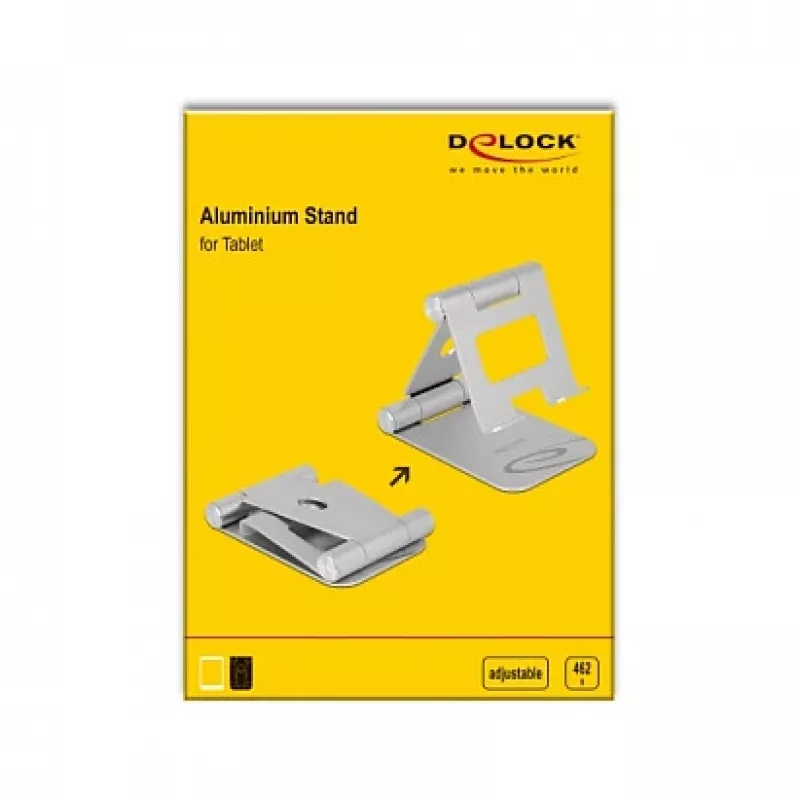 Active holder DeLOCK 18433 Tablet/UMPC srebrny Desk Use