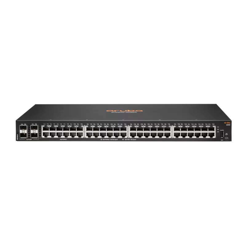 Przełącznik HPE Aruba Networking CX6000 52-portowy (R8N86A) [48x Gigabit LAN, 4x SFP]