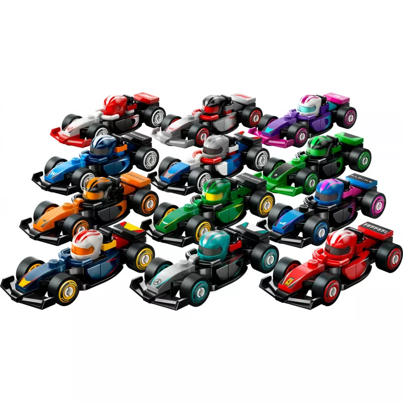 LEGO Minifigures 71049 Bolidy F1, kolekcjonerskie, mix wzorów