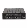Klatka HDD DeLOCK 47072 Kompatybilna z Szafą Rack Metalowa Szerokość 100 mm